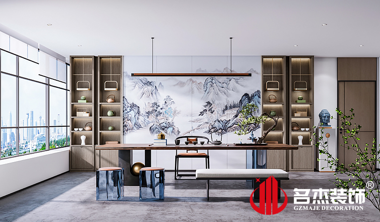 茶楼装修设计效果